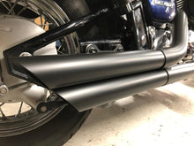 Load image into Gallery viewer, Suzuki M50 VZ800 Boulevard Custom Sports Exhaust System (Ceramic Coated Black) 2005+