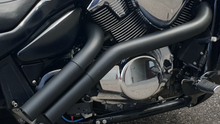 Load image into Gallery viewer, Suzuki Boulevard M50/C50 VZ800 VL800 Custom Ceramic Coated Black Dump Pipes 2005+
