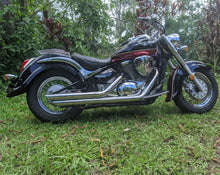 Load image into Gallery viewer, Suzuki M50 VZ800 Boulevard Custom Sports Exhaust System (Polished) 2005+