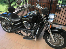 Load image into Gallery viewer, Suzuki Boulevard M109 R VZR1800 Custom Ceramic Coated Black Dump Pipes, Exhaust System.
