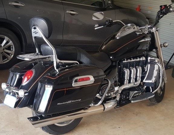 Triumph Rocket 3 Touring sports exhaust system