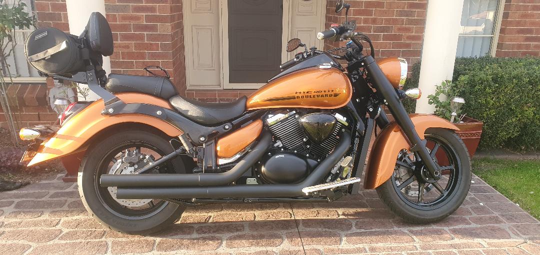 Suzuki M90 VZ1500 Boulevard Custom Sports Exhaust System (Ceramic