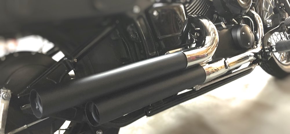 Yamaha XVS 650 Twin Stainless Steel Sports Exhaust